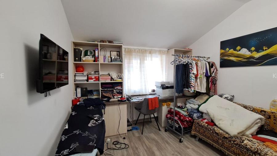 Km 5 Apartament 2 camere decomandat, la Mansarda 48 mp.incalzire pe gaze, liber - 4