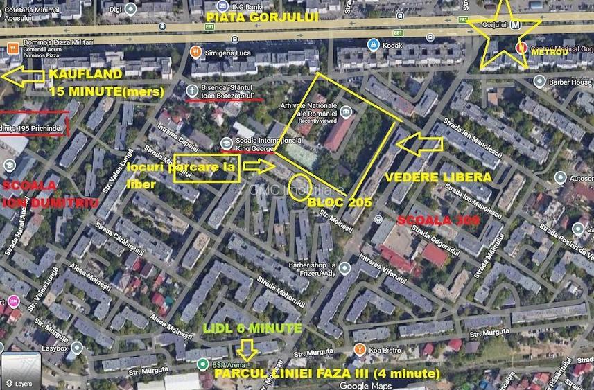 Apartament 3 CAMERE la vanzare zona Gorjului - 2