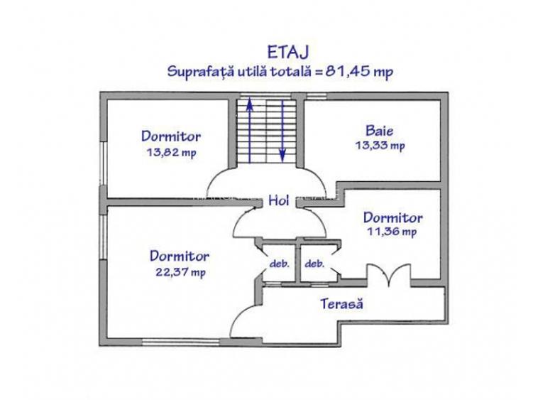 Vila cu 4 camere de vanzare in Barcanesti, 221 mp #12513 - 9