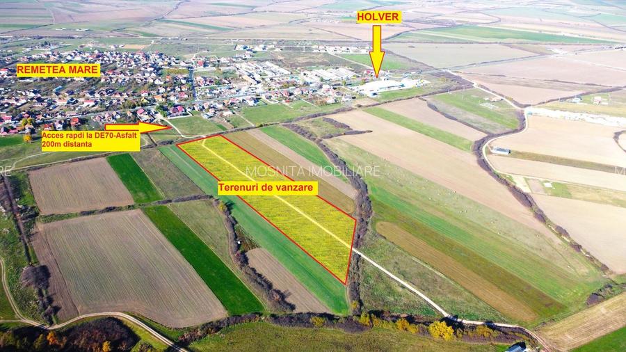 Terenuri Remetea Mare, cu toate utilitatile - 69euro/mp+TVA - 6
