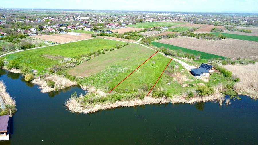 Teren intravilan 3800mp | Deschidere completa Lac Snagov | Regim P+4 - 6