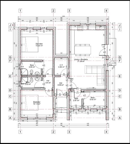 Casă individuală stil scandinav, concept Day and Night aproape de București  - 2