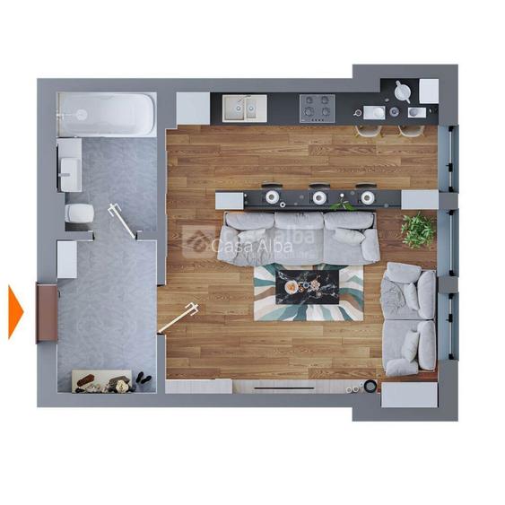 Locuinta moderna cu 1 camera, proiect imobiliar inovativ, zona Dacia - 11