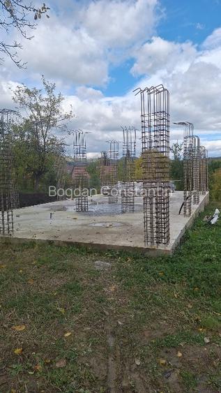 Vand teren,fundatie,fier stalpi - 3