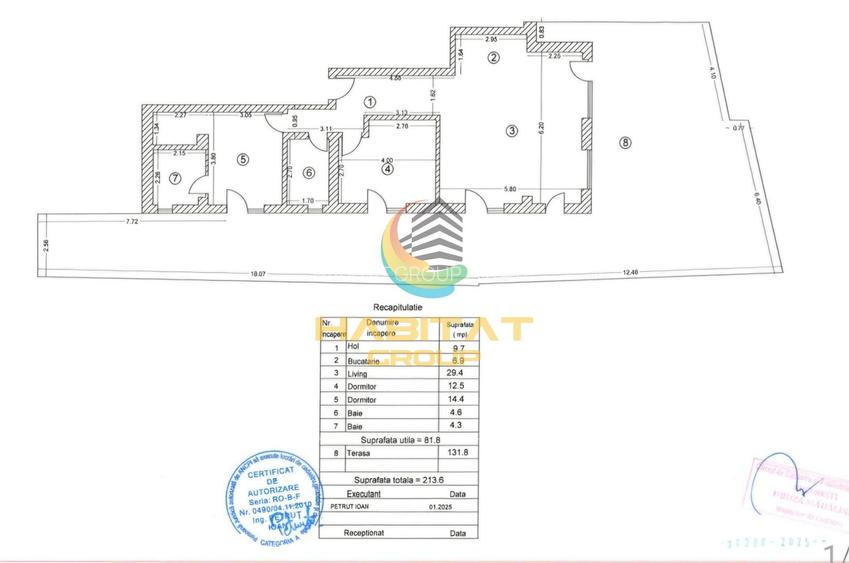 Unirii Biblioteca Nationala Apartament 3 Camere 2 Bai Terasa 131mp - 6