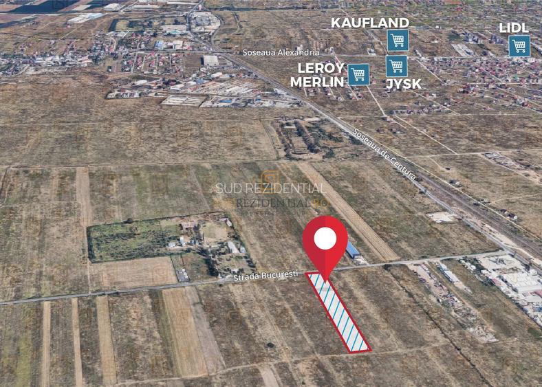 Hala industriala de vanzare, DNCB Magurele, teren 1288 mp - 3