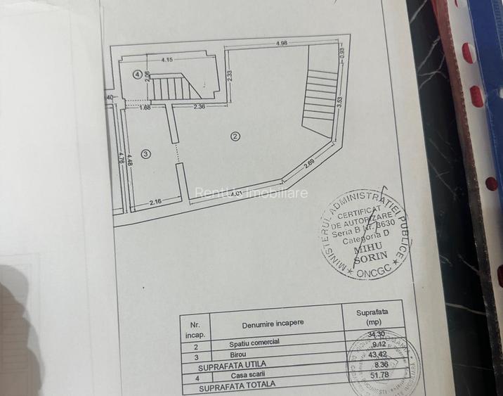 Dinicu Golescu/Stirbei Voda/Spatiu Comercial de Inchiriat/ - 3