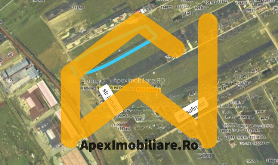 Teren Intravilan | Bragadiru-Safirului | 1300mp - 2