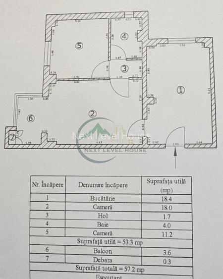 Apartament 2 camere, Racadau - 6