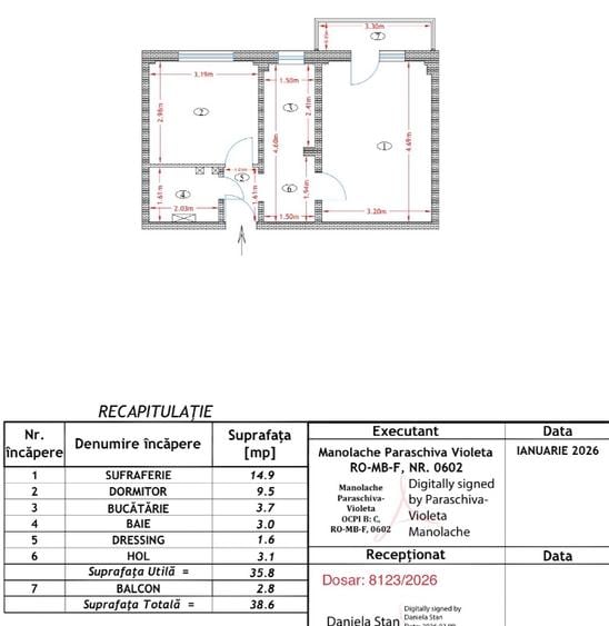 Ap 2 Camere | Str. Grigore Moisil, Lacul Tei | Bloc Reabilitat - 2