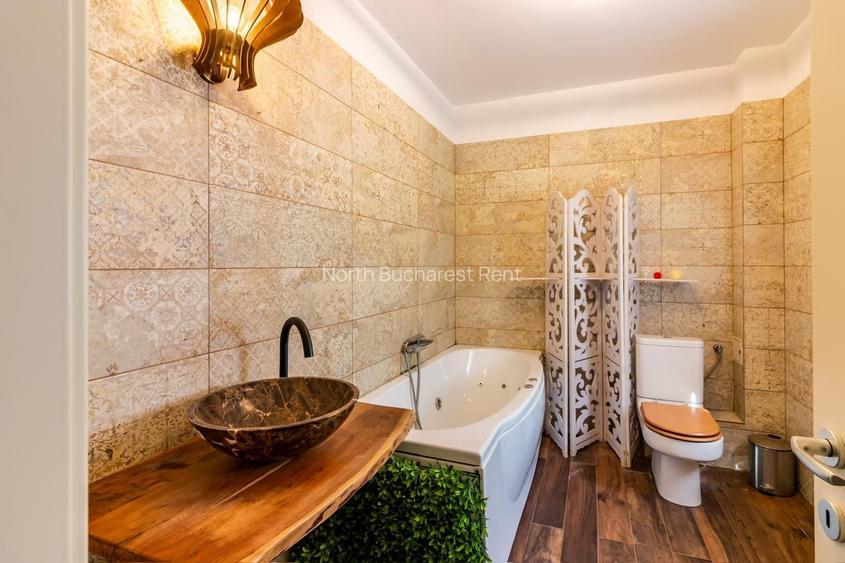 Vila individuală 5 camere de inchiriat,Cartier Azur Pipera - 6