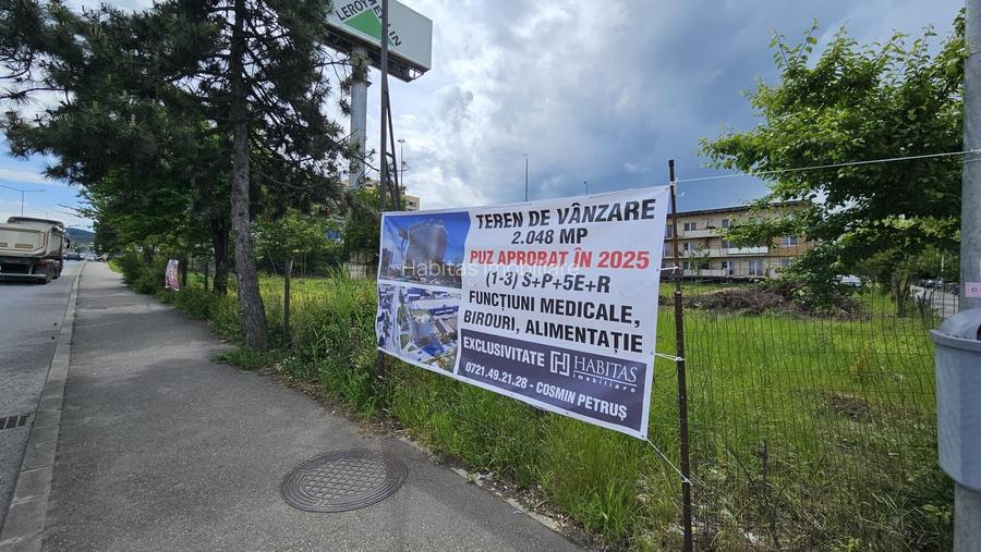 Teren pe Calea Turzii cu PUZ aprobat in 2025 cladire 3S+P+5E+R - 4