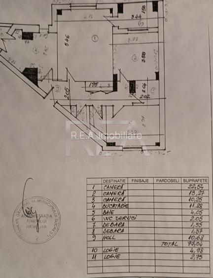 Apartament cu 3 camere Calea Calarasi - 13