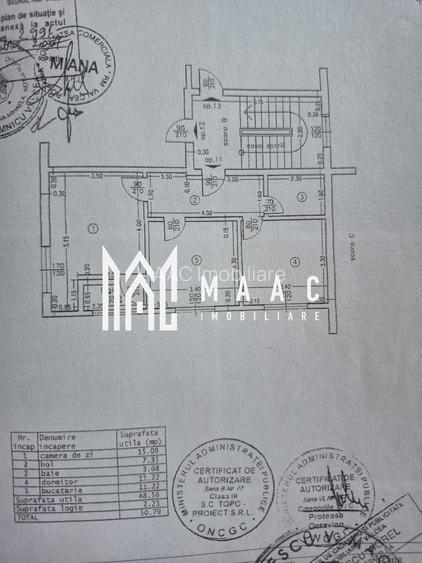 Apartament 2 camere | 52 mpu | Mansarda | - 8