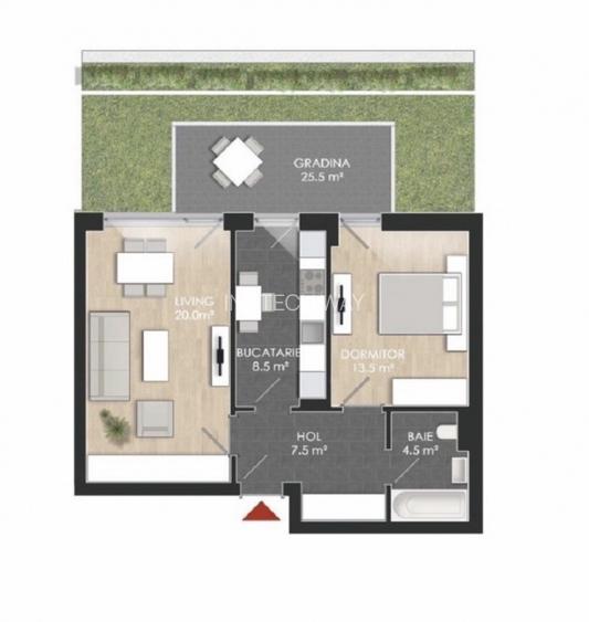  2 camere cu gradina proprie Chitila | Bucurestii Noi | Lac Straulesti  - 2