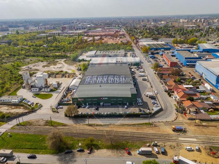 Hala industriala 1271 mp de închiriat- str Câmpul Liniștii -zona Uta - 15