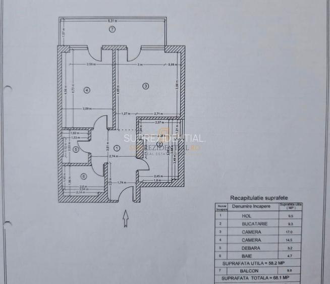 Apartament 2 camere | 68 mp | Aparatorii Patriei | Constructie noua - 1