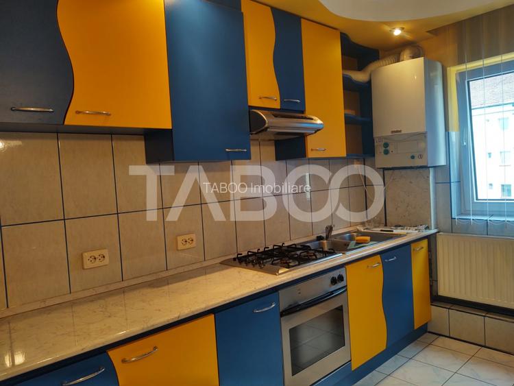 Apartament de inchiriat 3 camere complet mobilat utilat zona Strand - 6