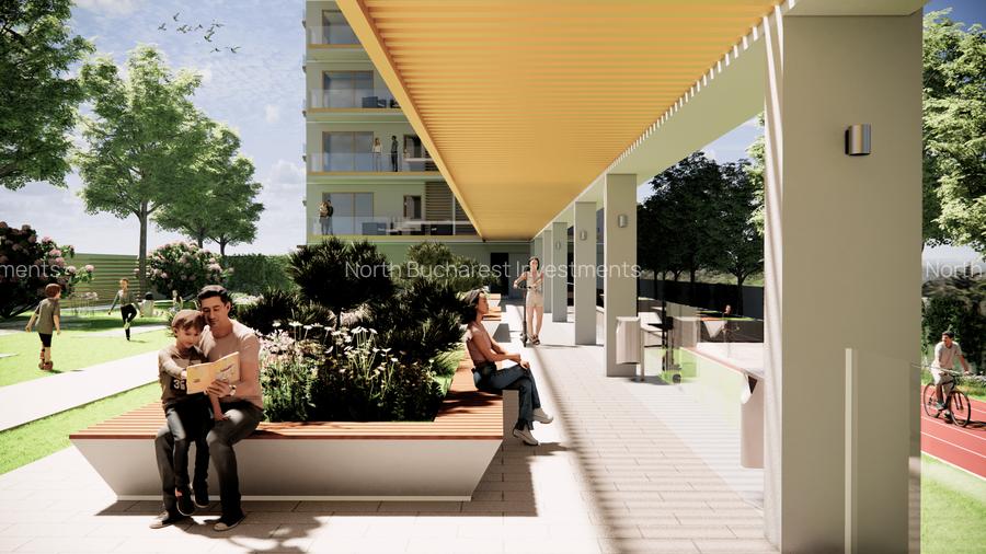 3 CAMERE - PIPERA - BLOC NOU - PRESALE - LOBBY 4 M - PARC INTERIOR - COMISION 0% - 2