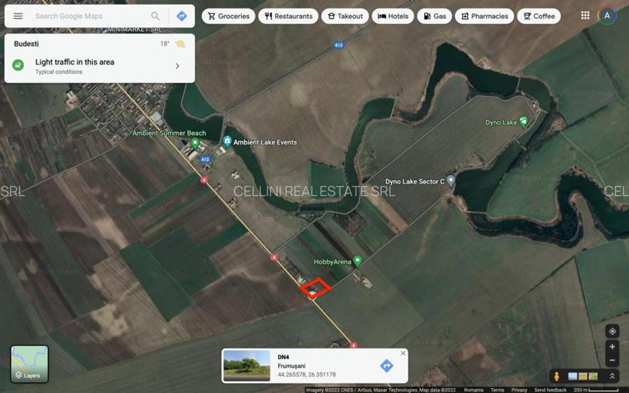 5000 mp Teren Intravilan | DN4 | Hobby Arena - Ambient Beach Frumușani | A0 13KM - 7