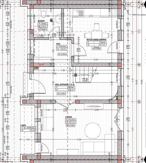 Casa Tip Triplex  Parter + Etaj , situata in Floresti! - 5