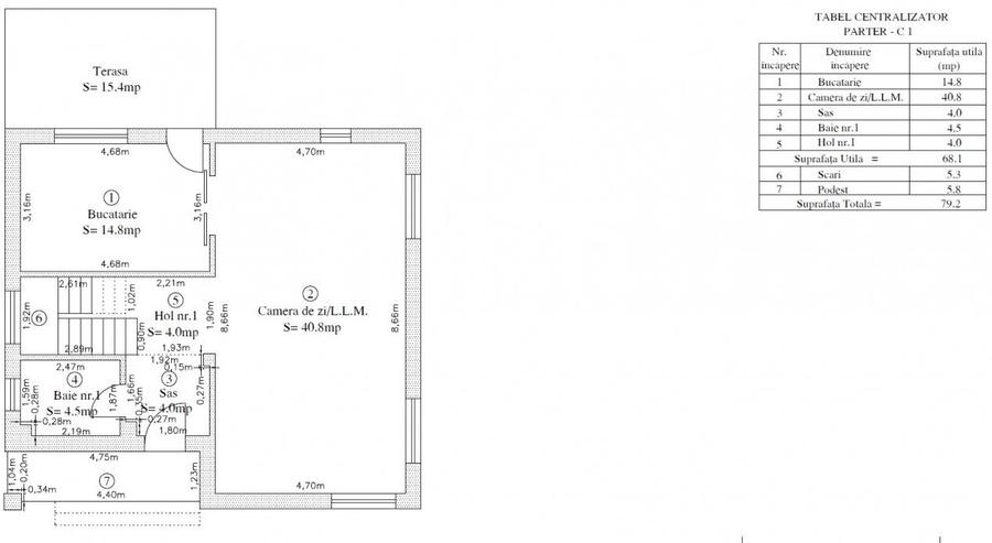 Casa 4 camere 150mp | Corbeanca Tamasi | 0 comision | teren liber 330mp - 6