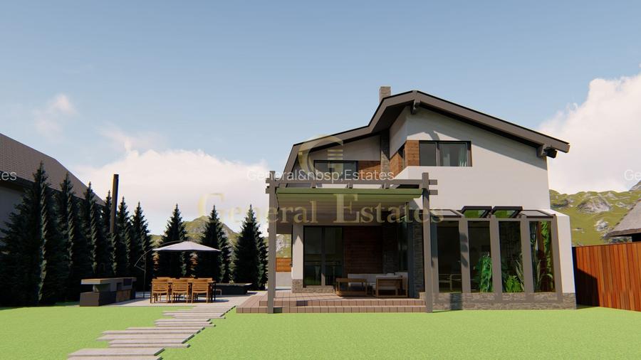 Casa moderna la rosu in Cristian - 2