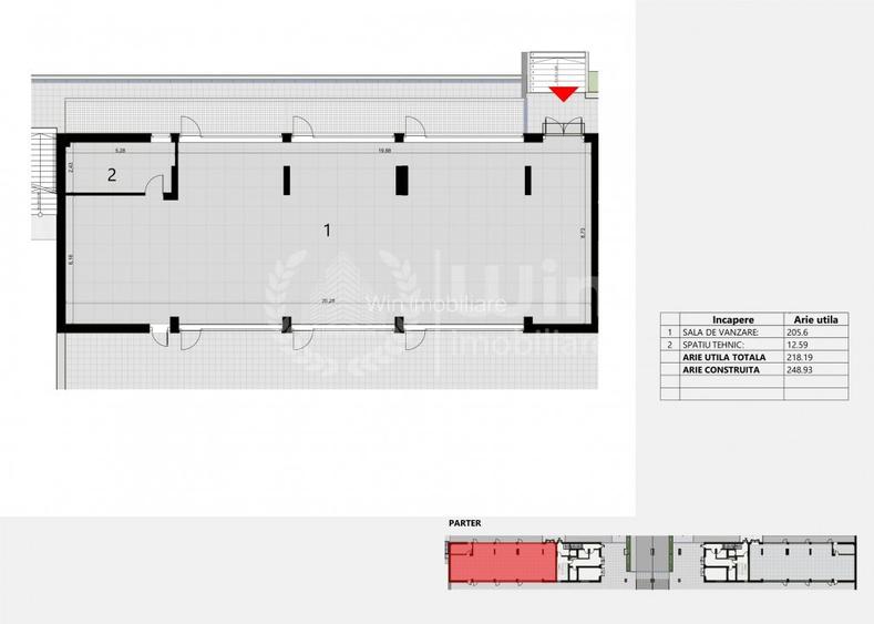 Apartament cu 3 camere | 59.83mp | Bloc nou | Etaj 1 | Garaj | Zorilor - 11