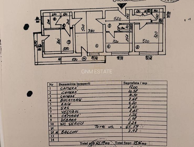 3 Camere et.4/10 An constructie 1980 Drumul Taberei 34 - Metrou T. Vladimirescu - 8