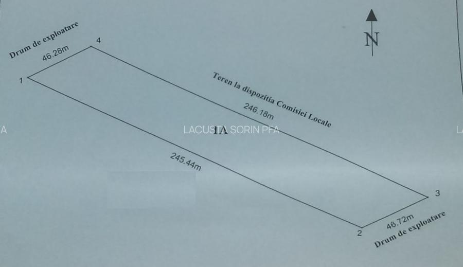 Bolintin Vale, intravilan, 9200 mp, deschidere 46 ml, utilitati, liber - 8
