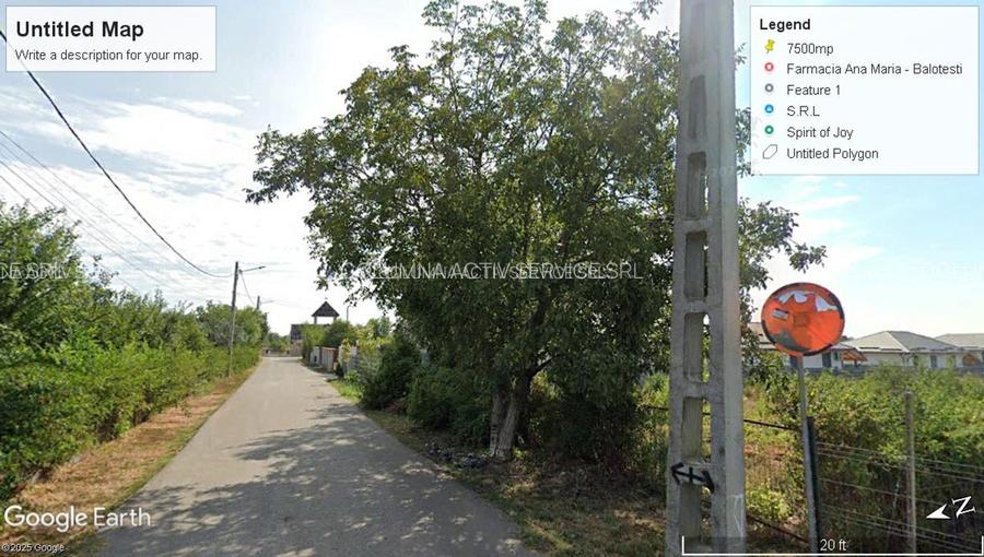 Balotesti Central  Amurgului  500 mp - 5