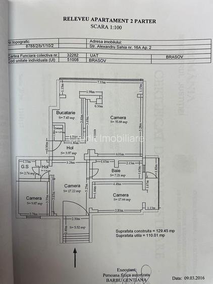 Apartament 4 camere Scriitorilor de 110mp ! - 8
