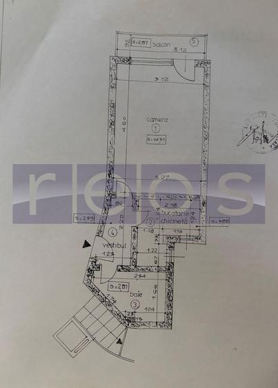 VANZARE GARSONIERA BOEMA 30MP ROMANA ATENEU ULTRACENTRAL Centrala Proprie - 16