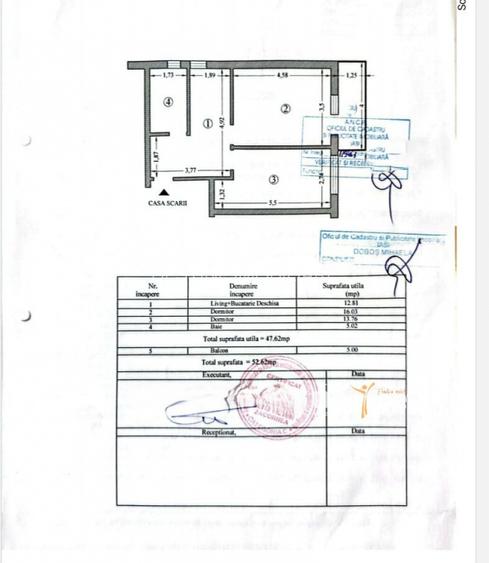 Apartament 2 camere 52,62mp etaj 1 Aleea Tudor Neculai CUG - 12