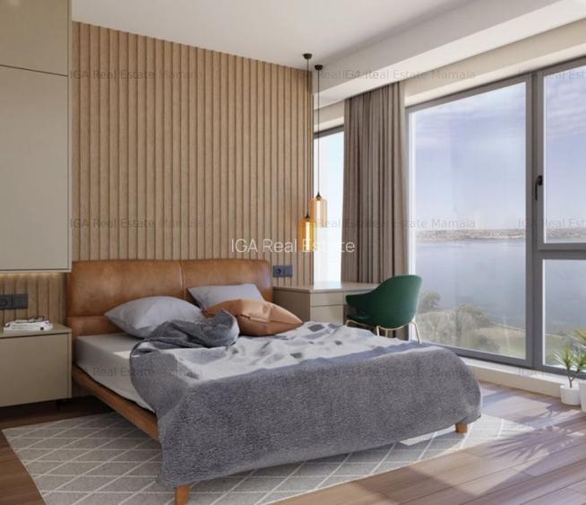 Finalizat | Apartament pe plaja cu vedere la mare în imobil premium - 12