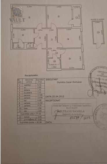 4 CAMERE - DECOMANDAT - BOXA - zona EROII REVOLUTIEI