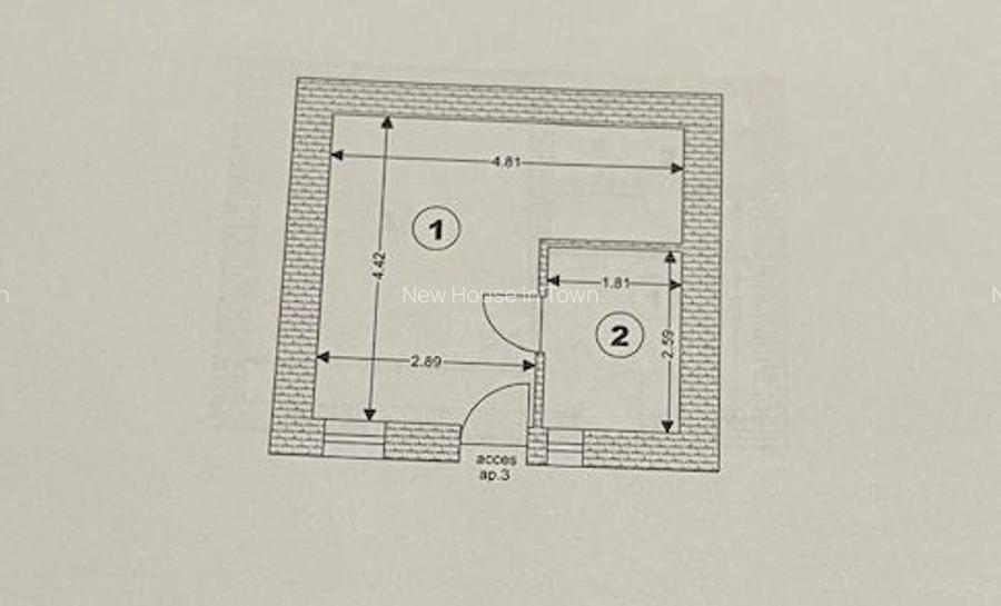 Garsonieră la casă | Blumăna, Str. De Mijloc - 1