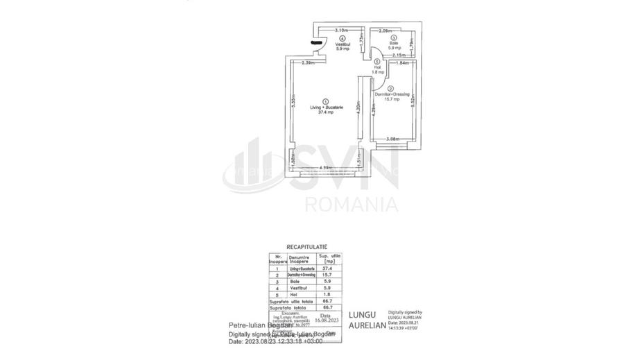 REA1028781 Apartament 2 Camere I Ivory Pipera - 10