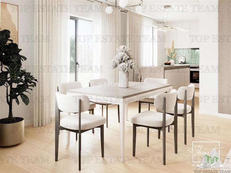 Vila individuala 5 camere, incalzire in pardoseala, P+1+M, toate utilitatile, 32 - 8