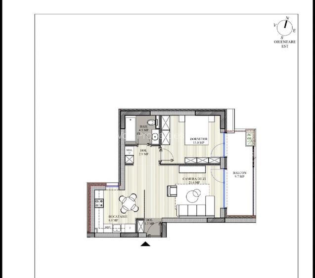 VoG Delea Noua- Decebal 2 camere bloc nou - 10