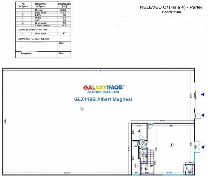 Inchiriere hala 590 mp Chitila Rudeni- centura - 10