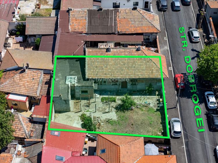 Teren 339 mp, orientare Sud | Deschidere 17,69 m | Str Dobrogei nr. 42 - 3