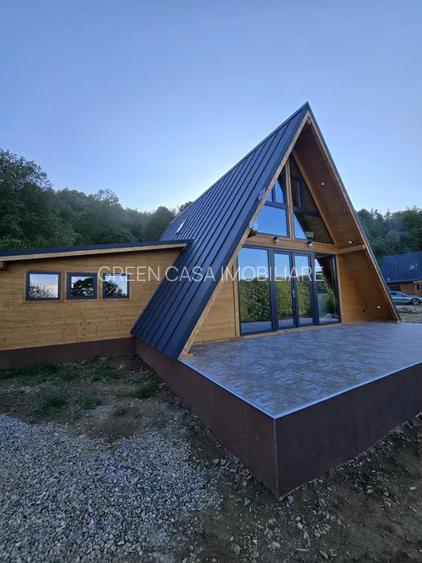 Cabană A-Frame – Valea Ierii, jud. Cluj | 145 mp utili | 1000 mp teren - 7
