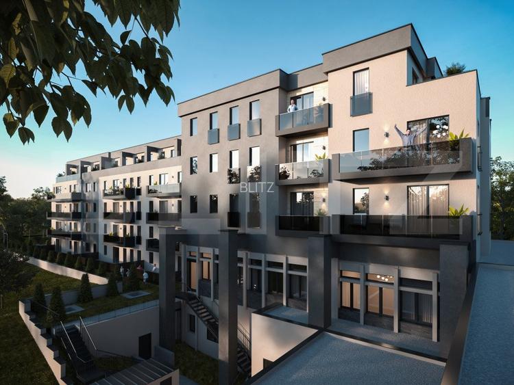 Apartament 3 camere, 70 mp, balcon, parcare subterana - 2