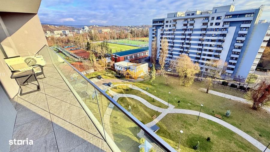 2 camere, premium, AC, garaj, bloc nou, Plopilor zona parcul Rozelor - 8