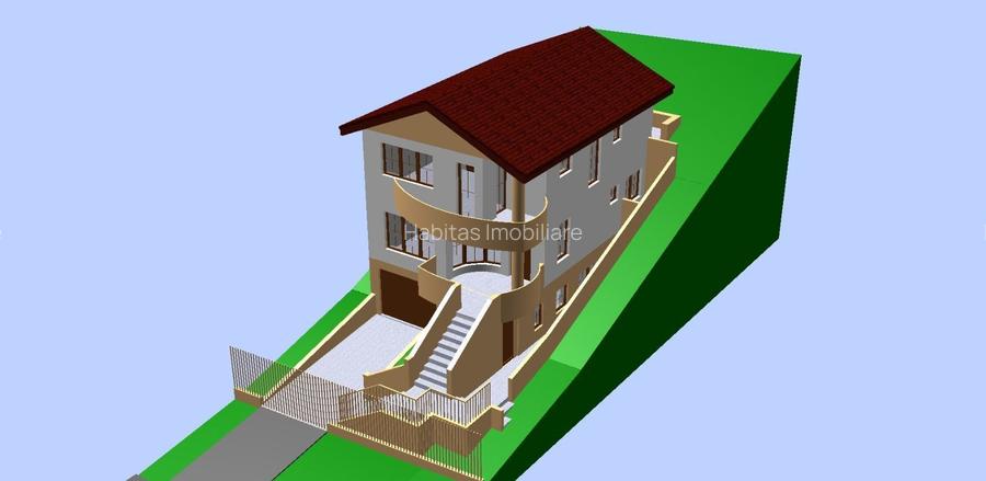 Casa individuala cu terasa,panorama spre lac, garaj, teren 300mp - 2