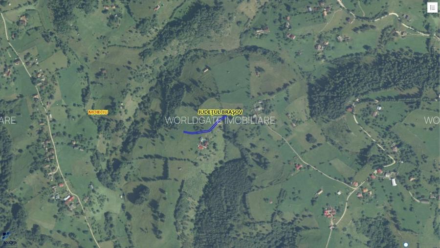 Vanzare Teren cu Punct de Belvedere in Moieciu zona Magura-Pestera - 2