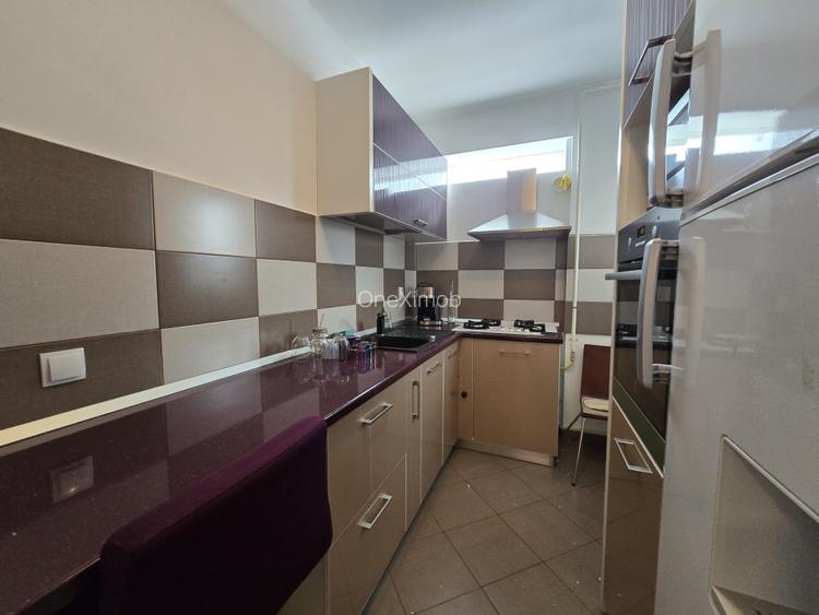 Apartament cu 2 camere| Spatios | Etaj 1 | Centrala+Mobilat+utilat| COMISION 0% - 7