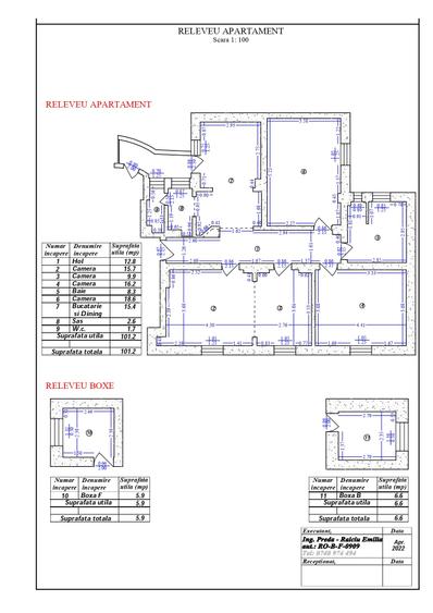 Apartament deosebit 4 camere (transformat in 3) Natiunile Unite-Constitutiei - 13