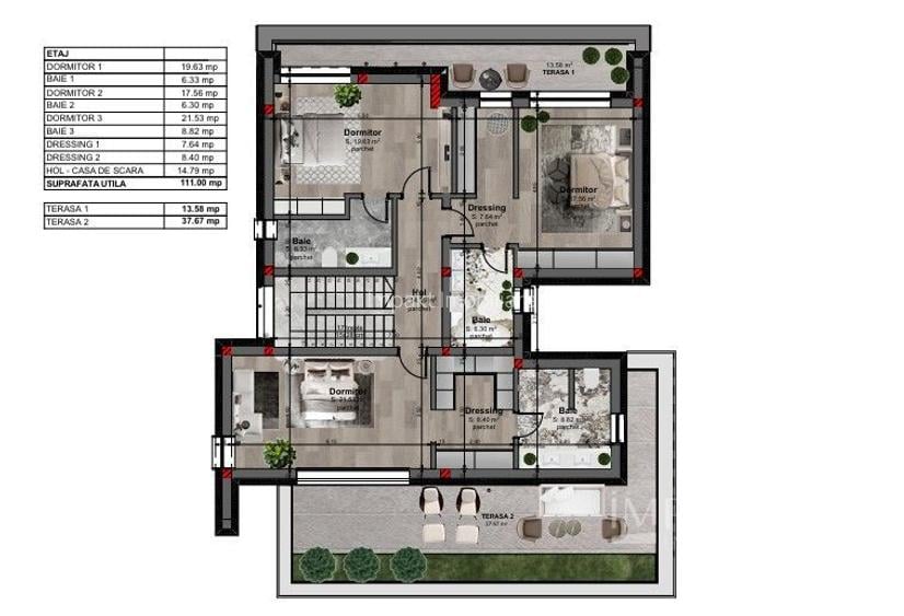 Teren langa padure – proiect deosebit de Vila, in Faget! - 3